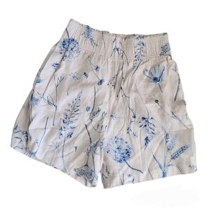 H&M Linen blend high waisted shorts size XS